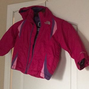 Toddler 2T North Face coat pink